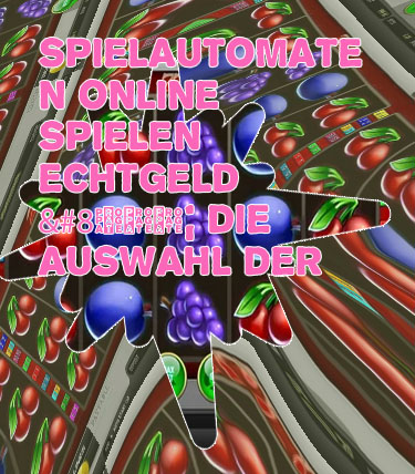 Geldspielautomaten online spielen