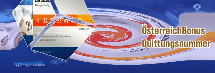 Lottozahlen österreich quittungsnummer eingeben